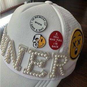 Custom Sinner Trucker hat